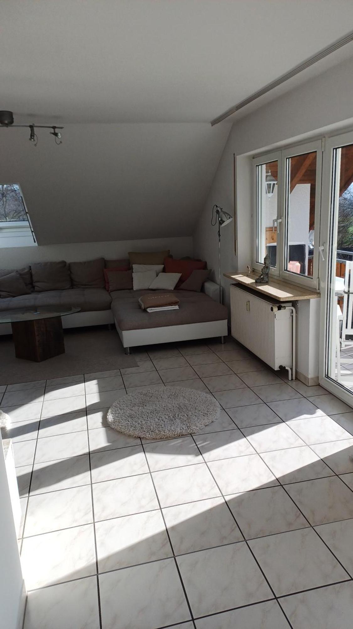 Helle Schoene Dachgeschosswohnung Mit Balkon Stockach Zewnętrze zdjęcie